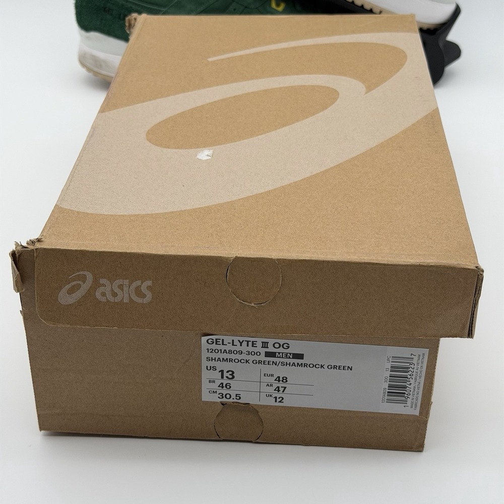 ASICS Gel-Lyte III OG Shamrock 1201A809-300 Size 13 OG Masters With OG Box - Picture 14 of 16